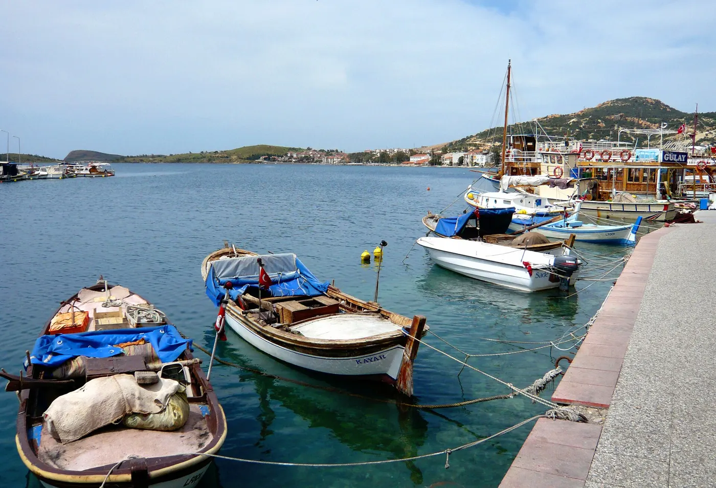 Le port d’Eski Foça
